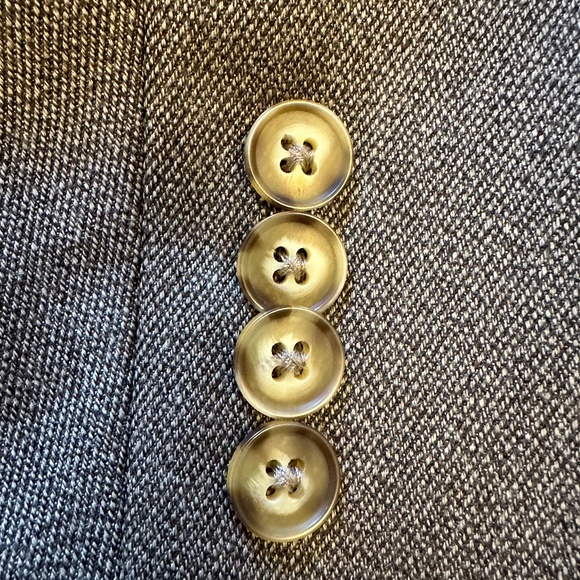 J. PRESS 100% Wool Topcoat/Overcoat Olive Brown Size 40R Ivy Style - Picture 5 of 14